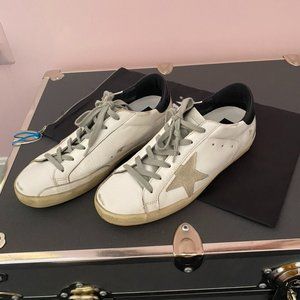 Golden Goose Superstar Mixed Leather Sneakers